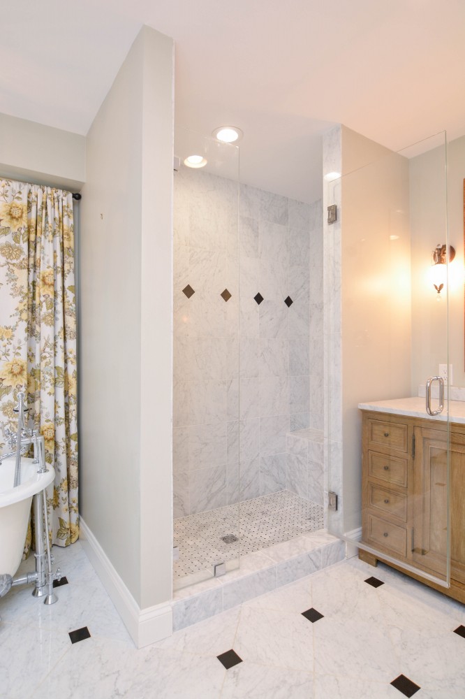 Photo By Miller Remodeling Design/Build. 1st Floor Renovation & Master Bath