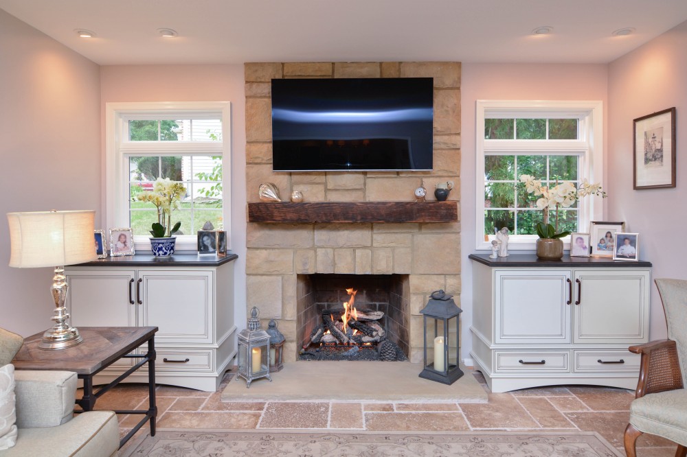 Photo By Miller Remodeling Design/Build. 1st Floor Renovation & Master Bath