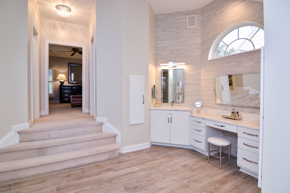 Photo By Miller Remodeling Design/Build. Master Bath