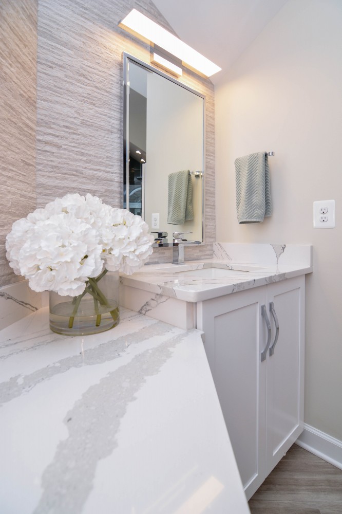 Photo By Miller Remodeling Design/Build. Master Bath