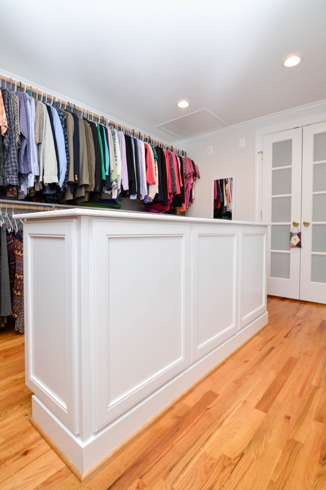 Photo By Miller Remodeling Design/Build. Master Bath & Closet