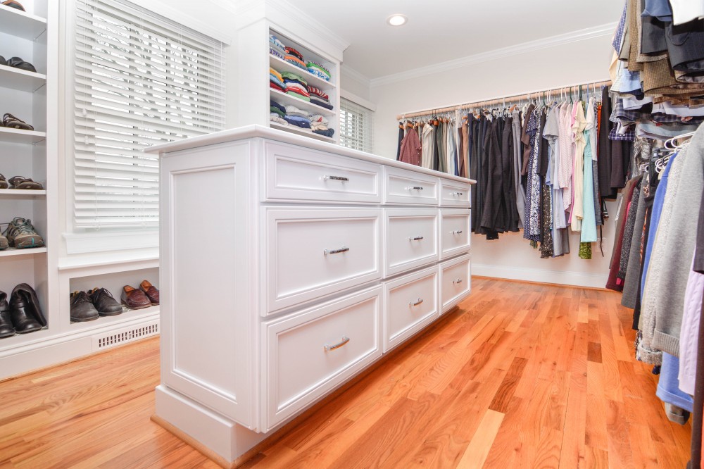 Photo By Miller Remodeling Design/Build. Master Bath & Closet