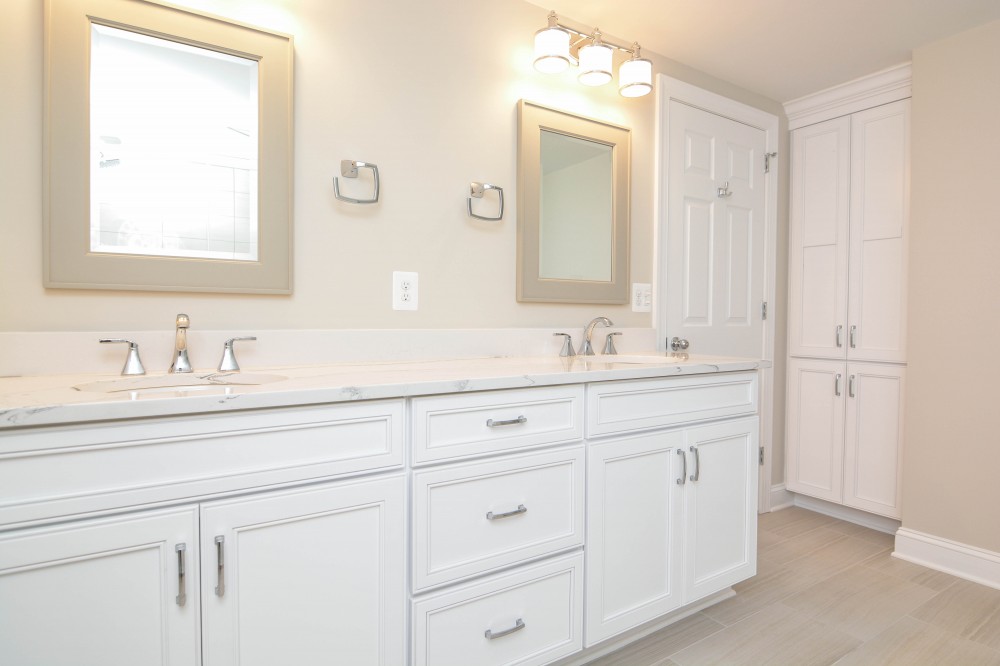 Photo By Miller Remodeling Design/Build. Master Bath & Closet