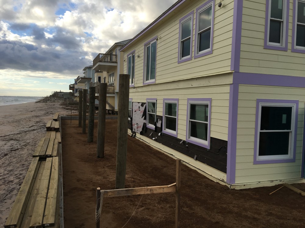 Photo By Siding Industries. BEACH HOUSE SURVIVES HURRICANE MATHEW