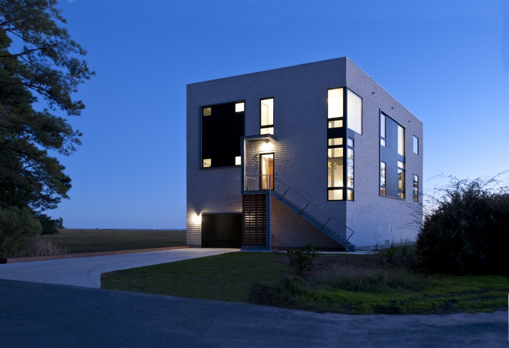 Photo By Boardwalk Builders. The Marsh House