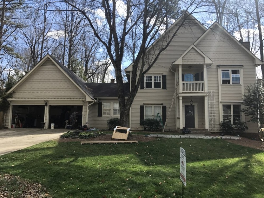 Photo By Nelson Exteriors. Exterior James Hardie Colonial Smooth Siding Job