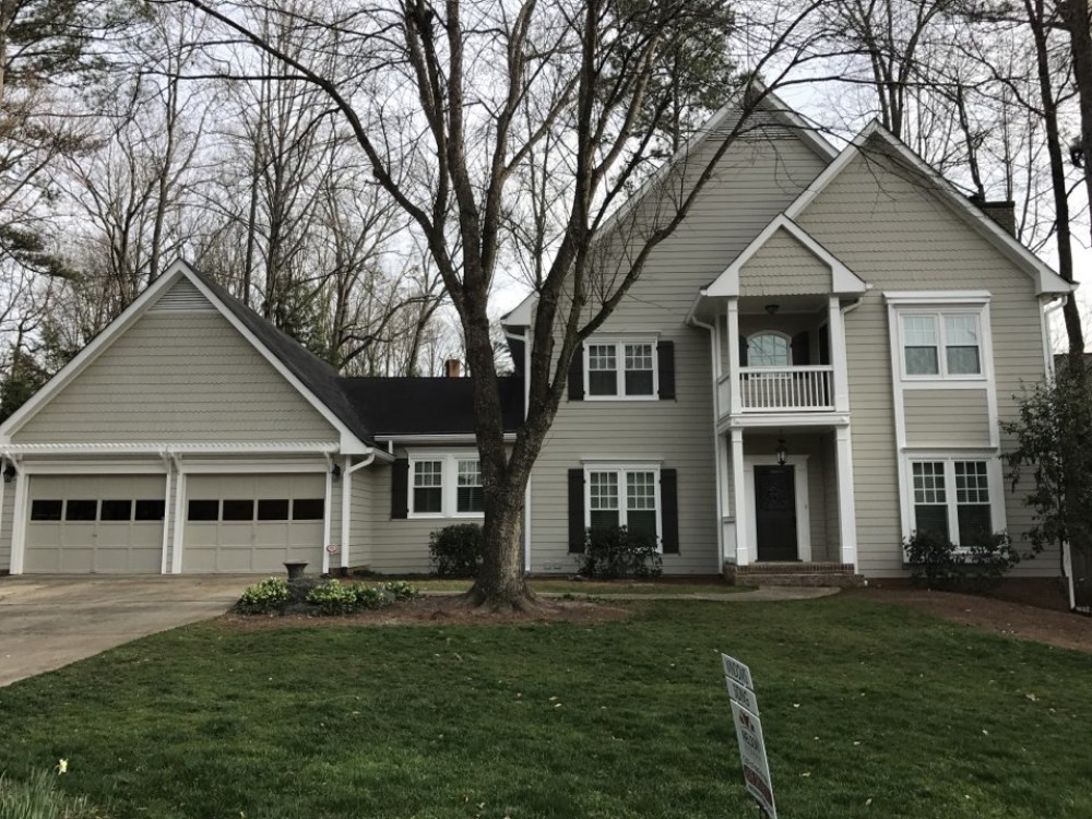 Photo By Nelson Exteriors. Exterior James Hardie Colonial Smooth Siding Job