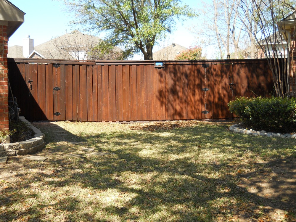 Photo By Fresh Coat Painters Of Denton. Fence & Deck Staining 