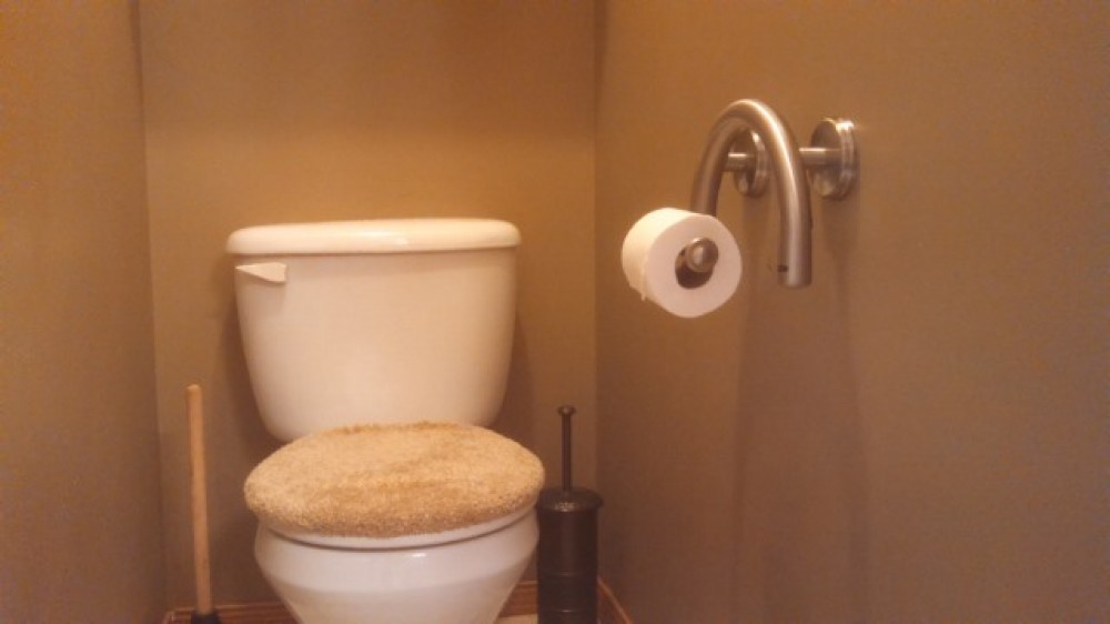 Photo By The Best Home Guys. Grab Bar Installs
