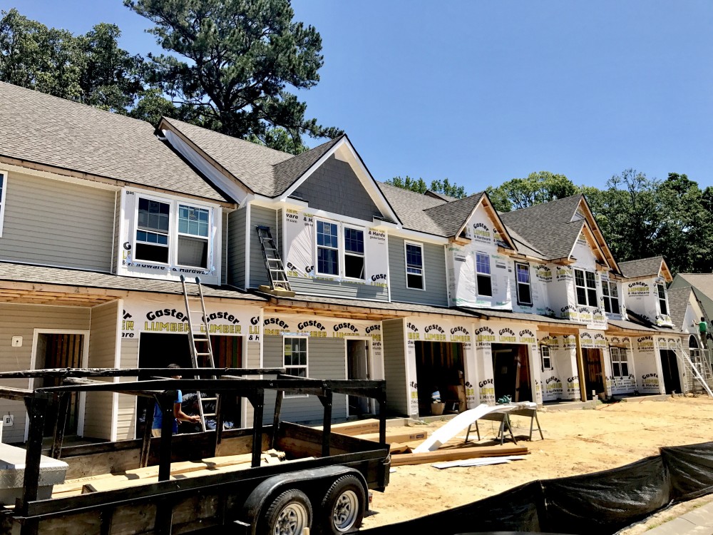 Photo By Gavigan Construction. Foundation Under Way At Azalea Square