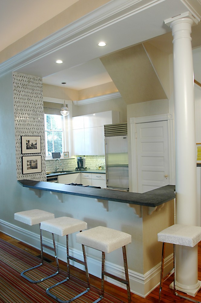 Photo By Cabinetry & Construction, Inc.. Traditional Footprint With A Modern Flair