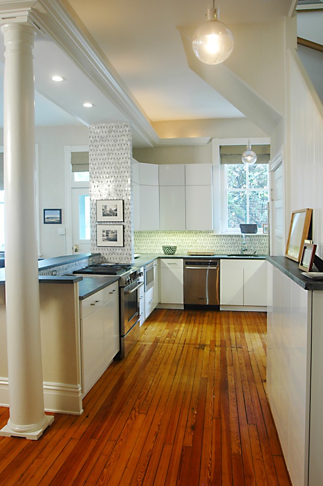Photo By Cabinetry & Construction, Inc.. Traditional Footprint With A Modern Flair