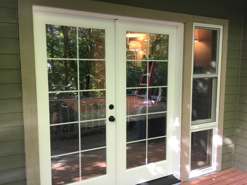 Photo By Signature Window. Slider To French Doors