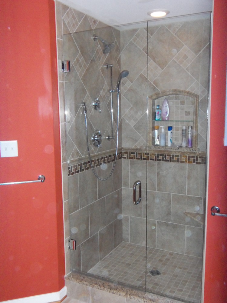 Photo By The Remodeling Company LLC. Shower Renovation W