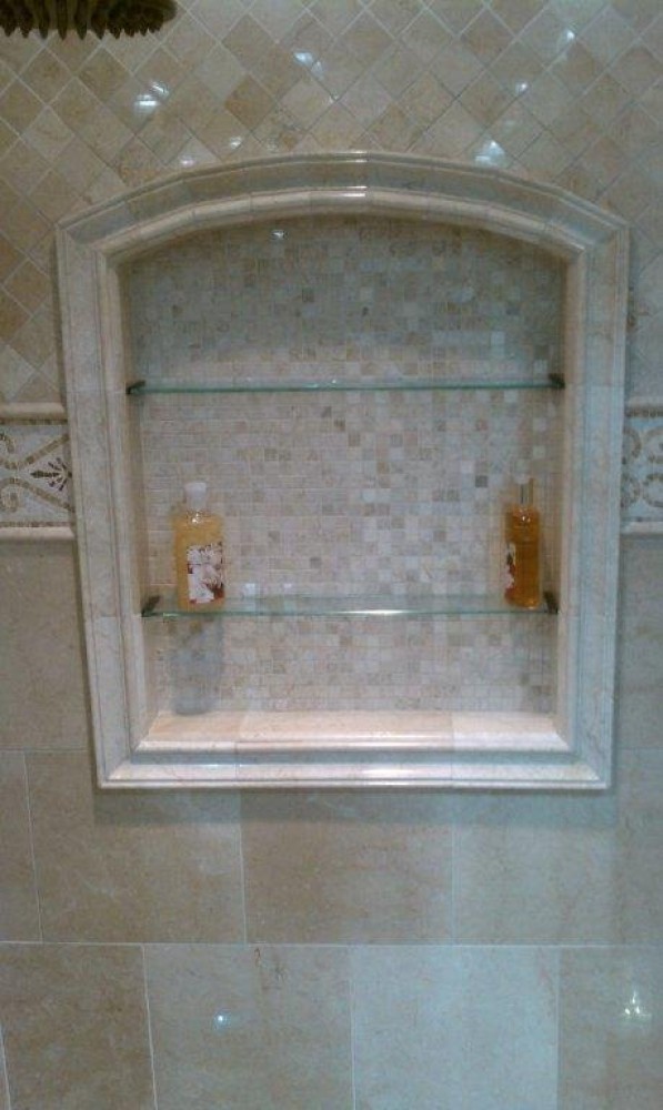 Photo By The Remodeling Company LLC. Shower Renovation W