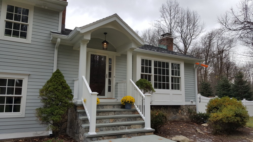 Photo By Burr Roofing, Siding & Windows. Exterior Remodel, Wilton CT