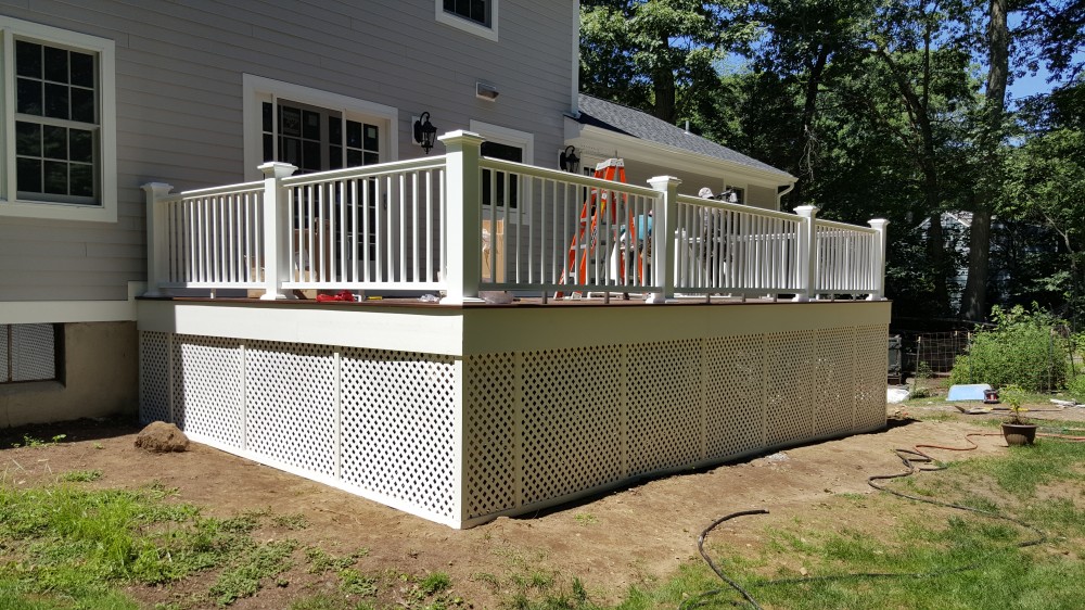 Photo By Burr Roofing, Siding & Windows. Deck Installation, Cos Cob