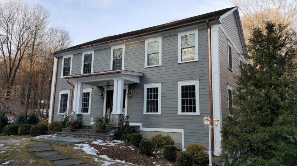 Photo By Burr Roofing, Siding & Windows. Exterior Remodel, Sandy Hook CT