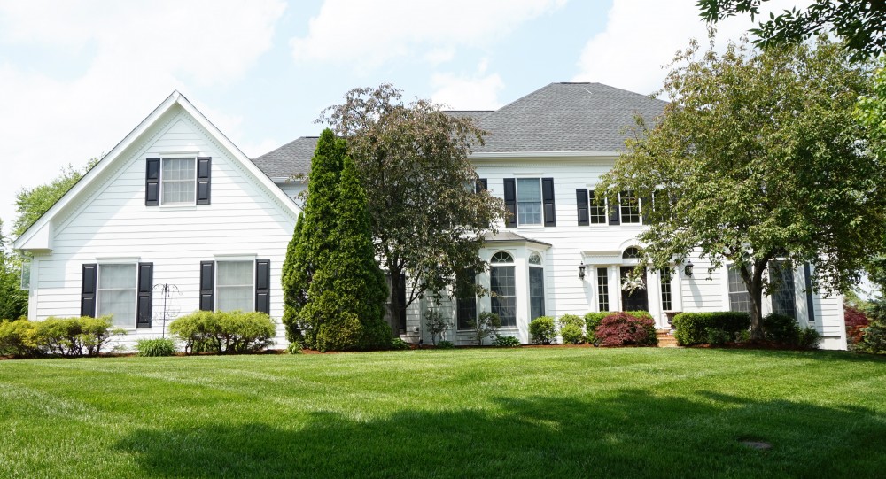 Photo By STL Siding Pros. Arctic White James Hardie Siding