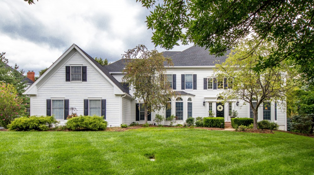 Photo By STL Siding Pros. Arctic White James Hardie Siding