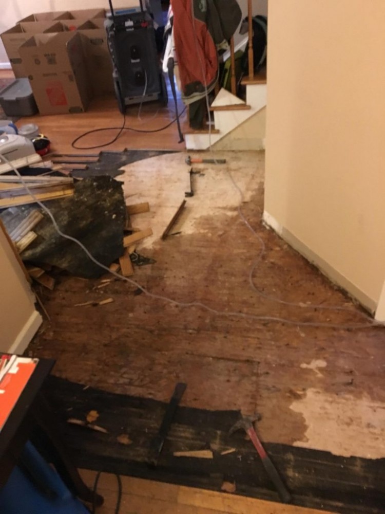 Photo By Carolina Water Damage Restoration. Leaking Pipe In Raleigh, NC
