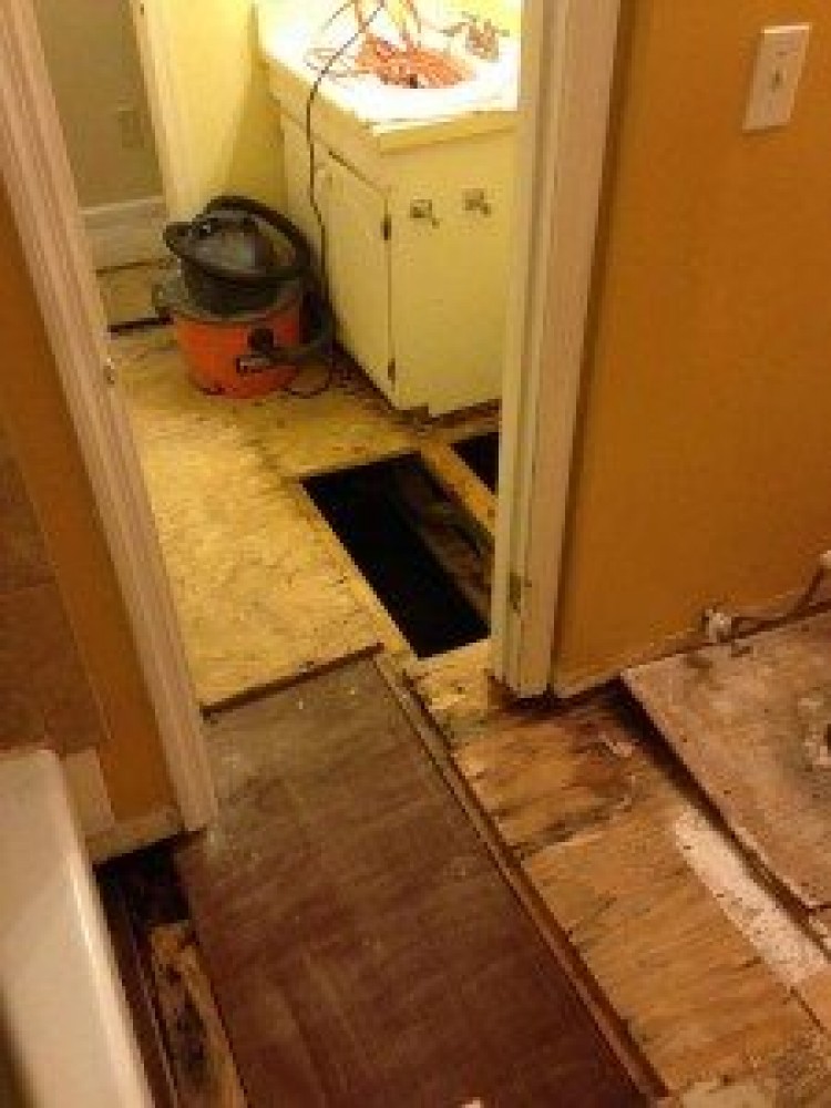 Photo By Carolina Water Damage Restoration. Sewage Backup In Raleigh, NC