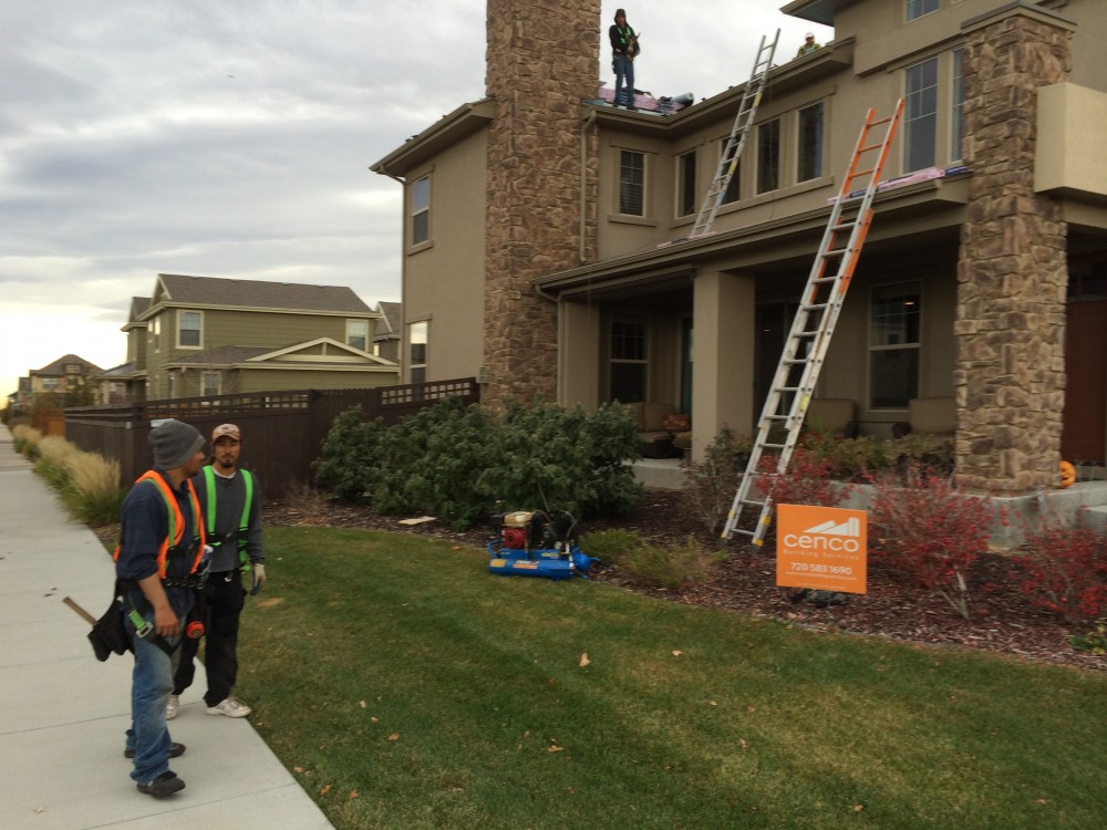 Photo By Cenco Building Services. Work In Progress