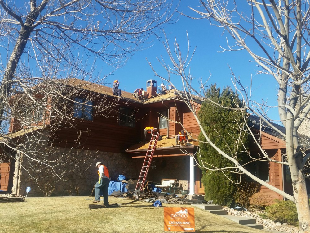 Photo By Cenco Building Services. Work In Progress