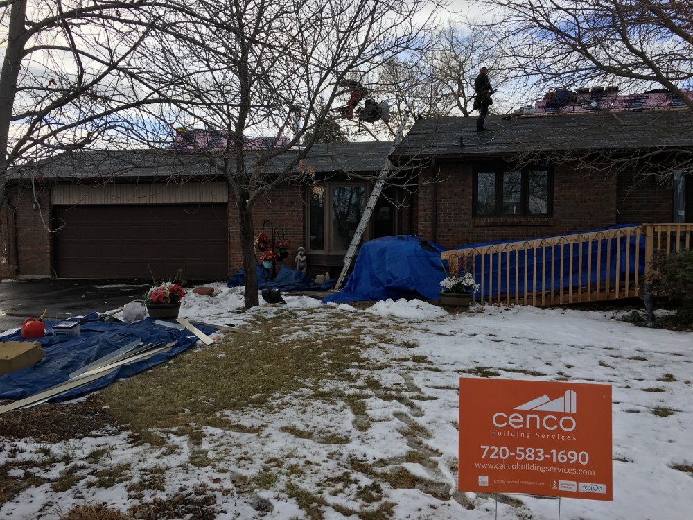 Photo By Cenco Building Services. Work In Progress