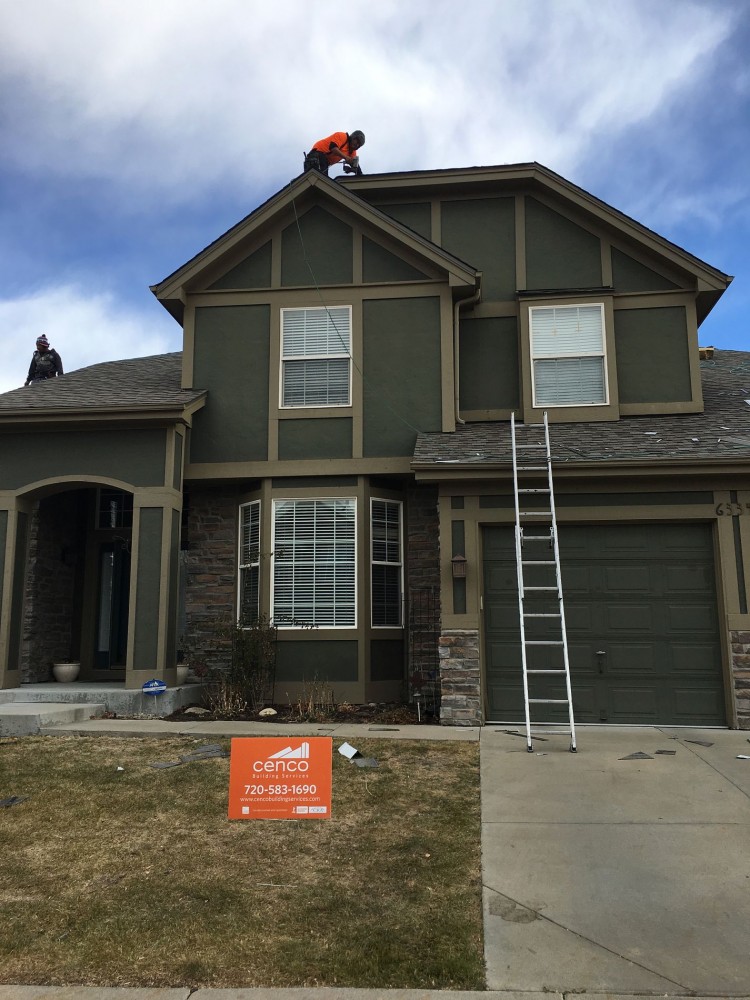 Photo By Cenco Building Services. Work In Progress