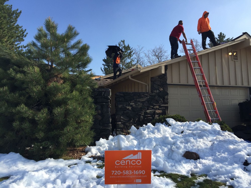 Photo By Cenco Building Services. Work In Progress