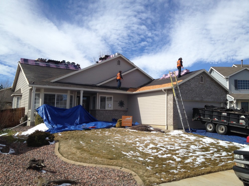 Photo By Cenco Building Services. Work In Progress