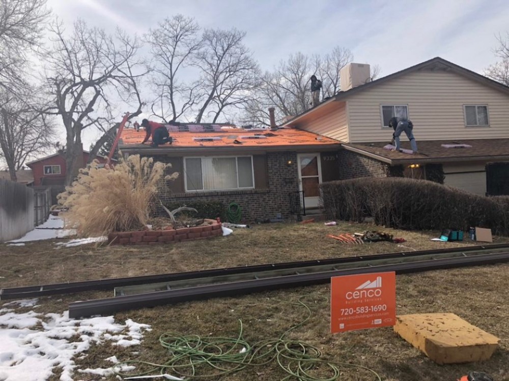 Photo By Cenco Building Services. Work In Progress