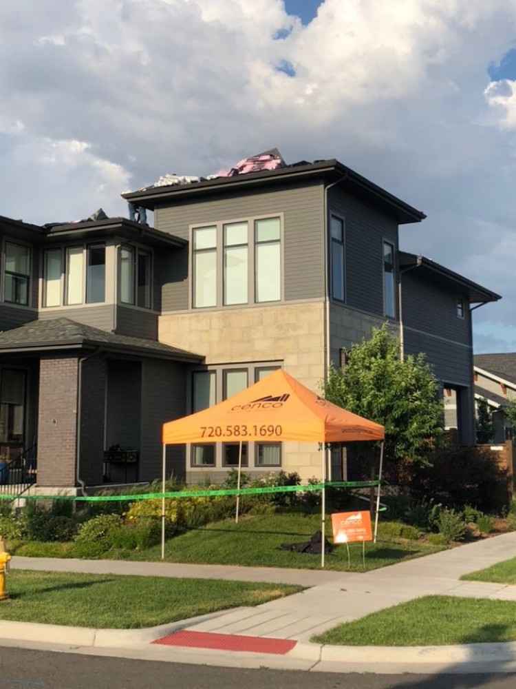 Photo By Cenco Building Services. Work In Progress