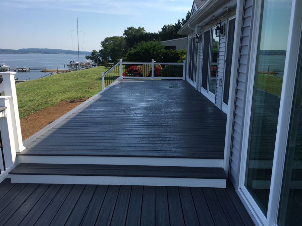 Photo By Ferris Home Improvements. Deck