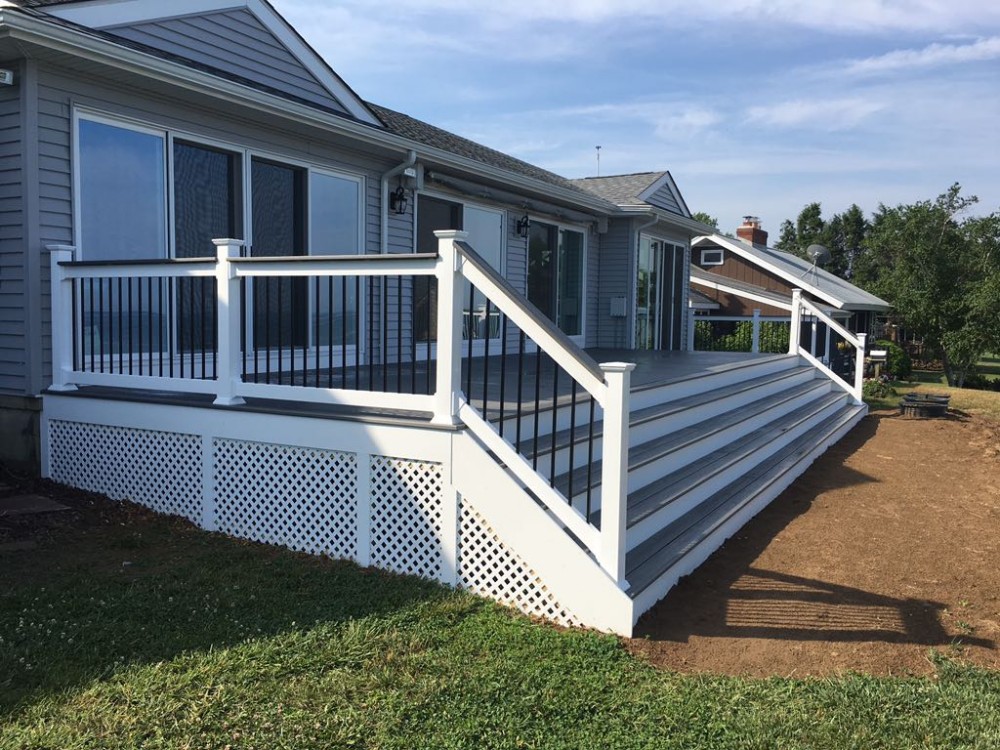 Photo By Ferris Home Improvements. Deck