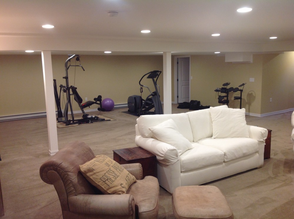 Photo By Owens Corning Basements Of New England / Lux Renovations. Warwick, Rhode Island