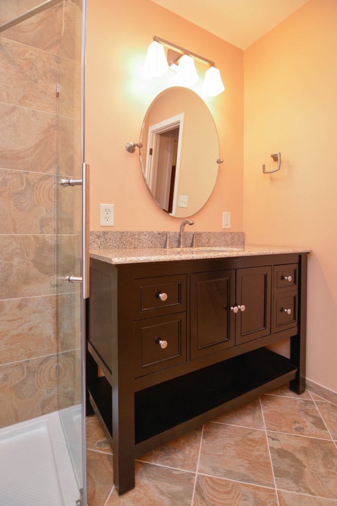 Photo By Miller Remodeling Design/Build. Bathroom's And Laundry