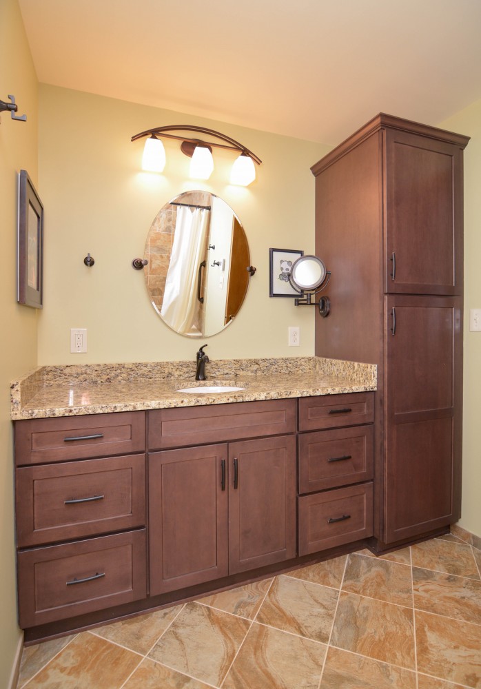 Photo By Miller Remodeling Design/Build. Bathroom's And Laundry