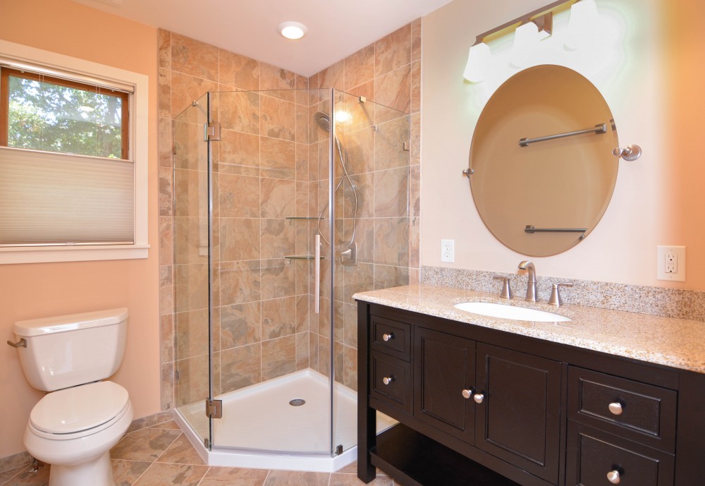 Photo By Miller Remodeling Design/Build. Bathroom's And Laundry