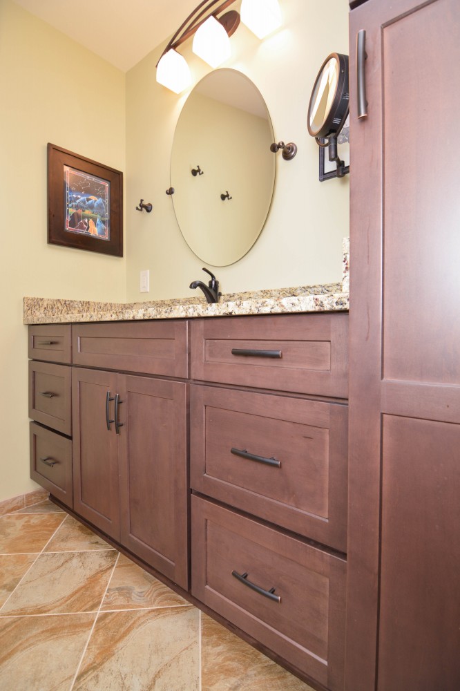 Photo By Miller Remodeling Design/Build. Bathroom's And Laundry