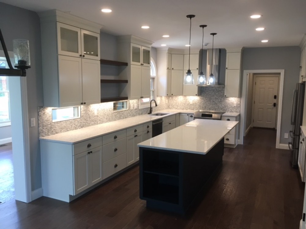 Photo By Clarke Contractors, Inc.. Kitchen & Master Bath Remodel