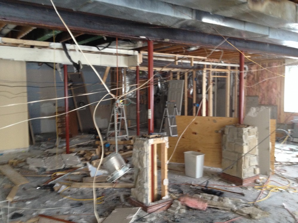 Photo By Clarke Contractors, Inc.. Fire Damage Restoration