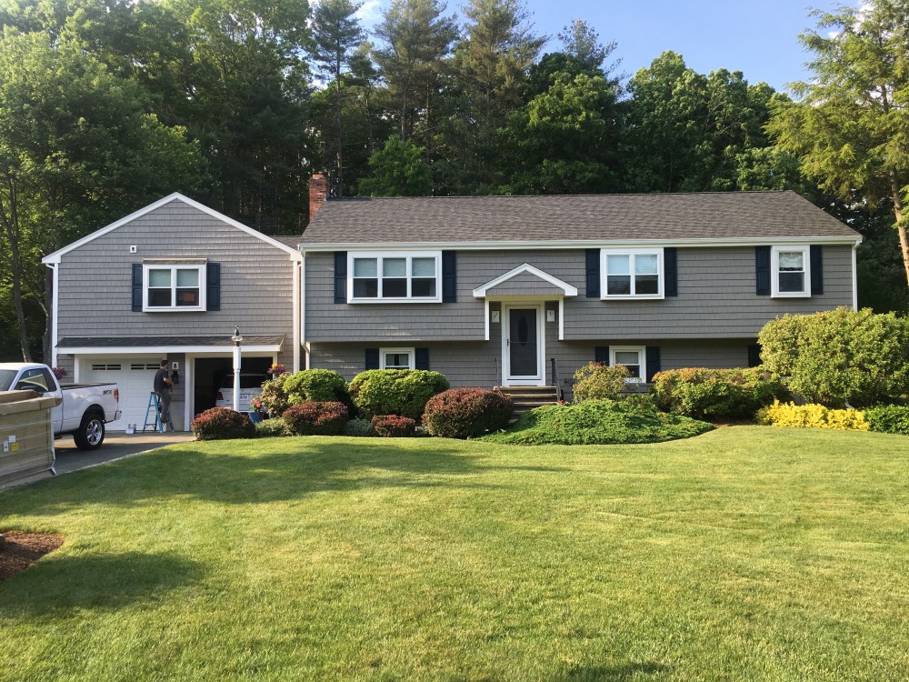 Photo By Beantown Home Improvements. New Vinyl Siding, New Gutters, New Skylights