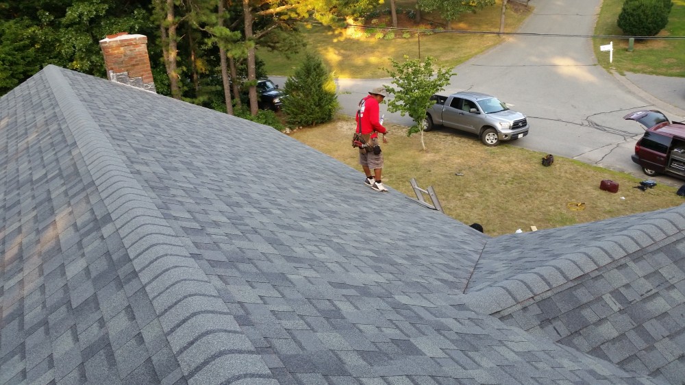 Photo By Beantown Home Improvements. New Roof, Windows, Slider And Cedar Siding