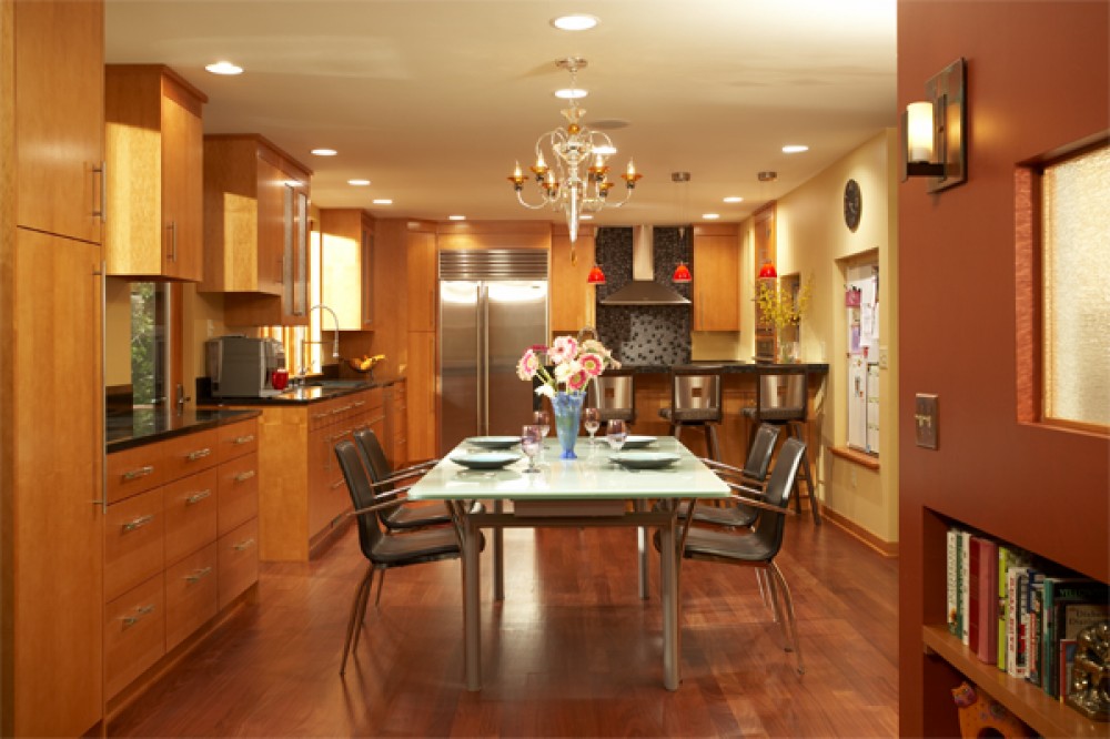 Photo By Sylvestre Construction Inc. Kitchen/Dining Room