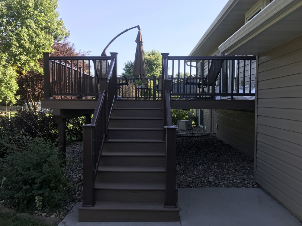 Photo By Juranek Home Improvement. TimberTech Deck