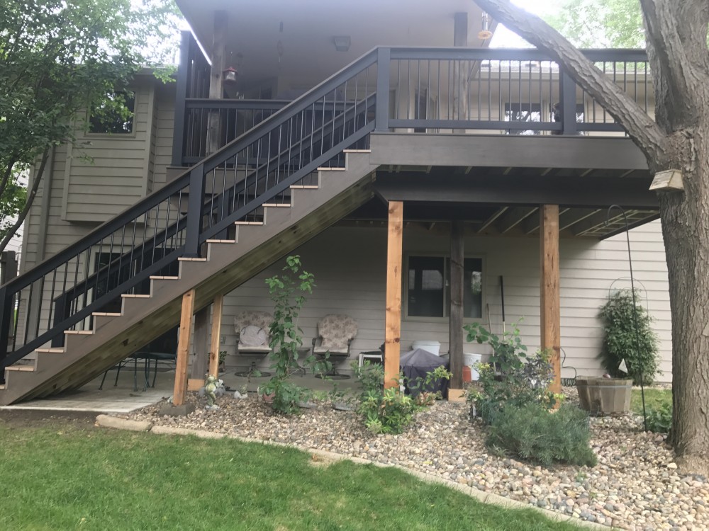 Photo By Juranek Home Improvement. TimberTech Deck 
