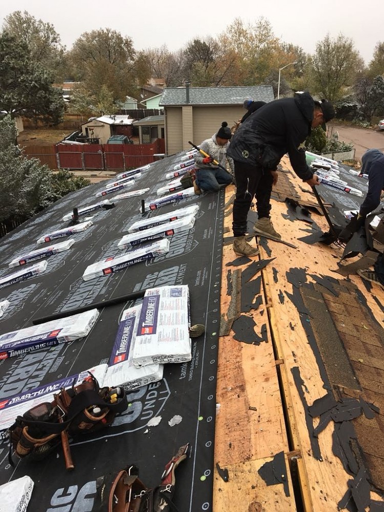 Photo By Divine Roofing, Inc.. Roof Replacement 