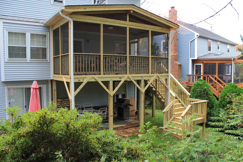 Photo By Sunshine Contracting. Decks & Porches